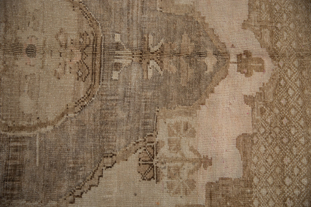 9.5x11 Vintage Distressed Oushak Carpet