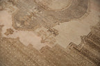 9.5x11 Vintage Distressed Oushak Carpet