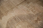9.5x11 Vintage Distressed Oushak Carpet
