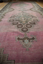 7.5x15.5 Vintage Distressed Kars Carpet Runner