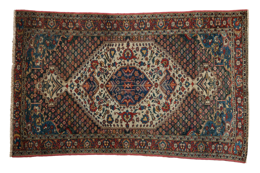 4.5x6.5 Vintage Baktiari Rug