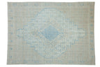 7x9.5 Vintage Distressed Birjand Carpet