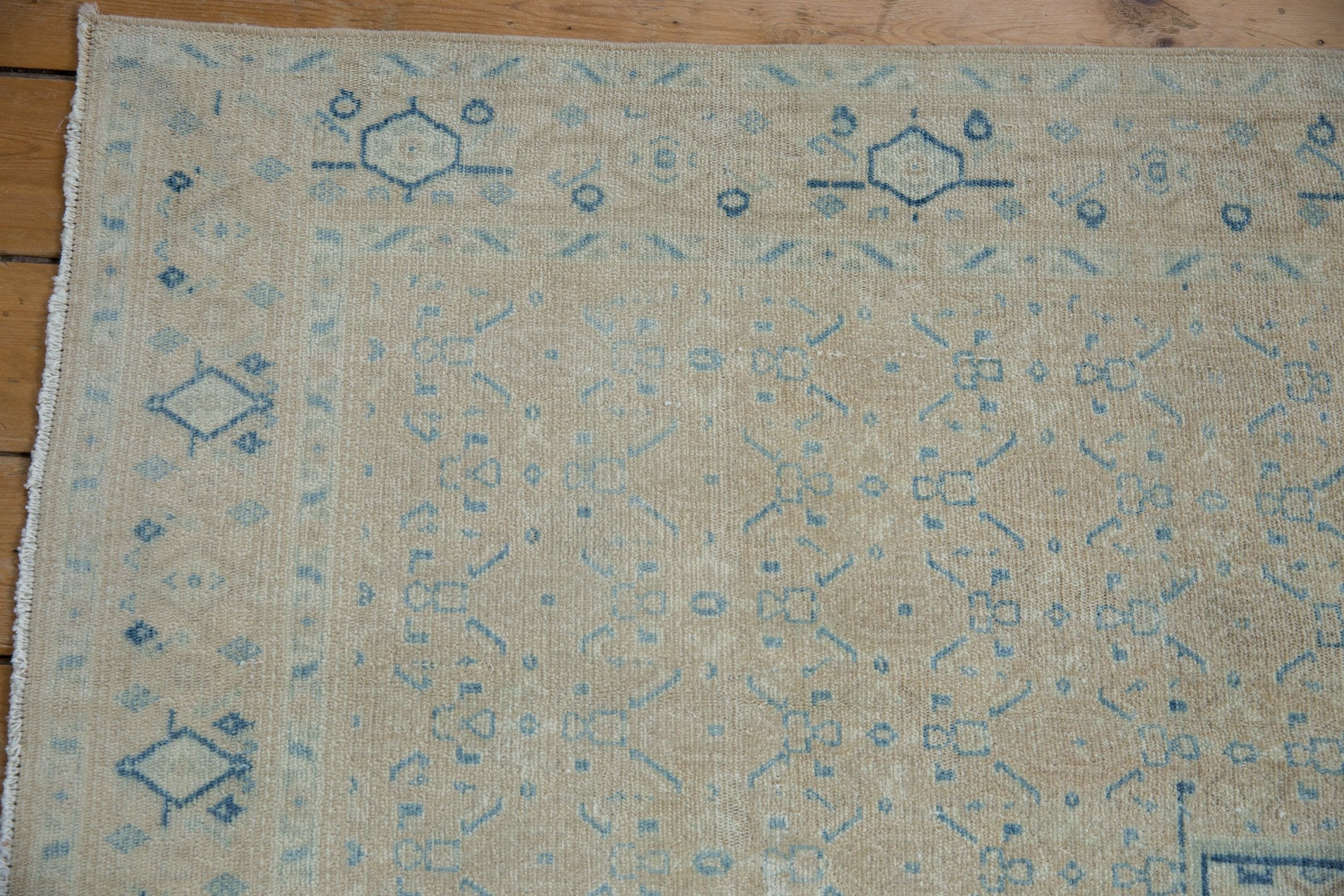 7x9.5 Vintage Distressed Birjand Carpet