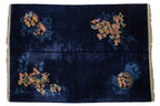 9.5x14 Vintage Nichols Art Deco Carpet