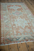 3x5.5 Vintage Distressed Karaja Rug