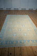 4.5x7.5 Vintage Distressed Hamadan Rug