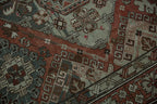 6.5x11.5 Vintage Distressed Soumac Design Carpet
