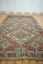 6.5x11.5 Vintage Distressed Soumac Design Carpet