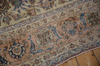 7x9.5 Vintage Distressed Isfahan Carpet