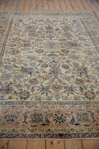 7x9.5 Vintage Distressed Isfahan Carpet