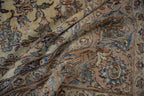 7x9.5 Vintage Distressed Isfahan Carpet