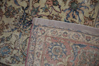 7x9.5 Vintage Distressed Isfahan Carpet