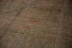 15.5x19.5 Vintage Distressed Oushak Carpet