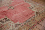 7.5x11 Vintage Distressed Oushak Carpet