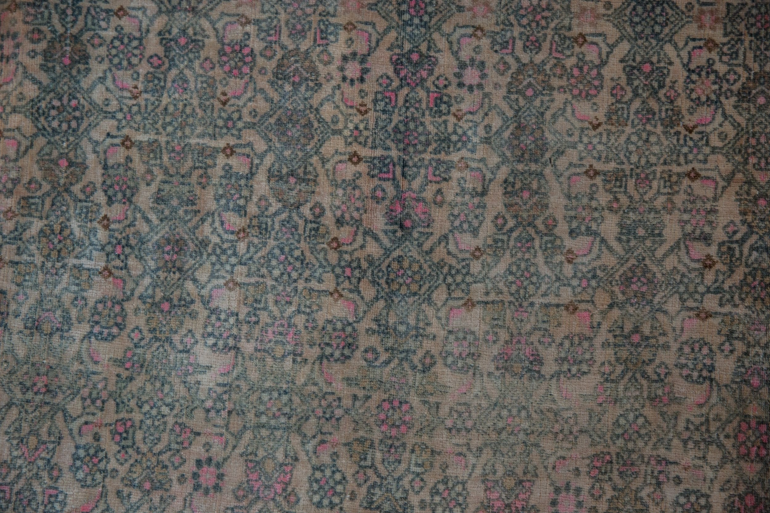 7x10.5 Vintage Distressed Bijar Carpet