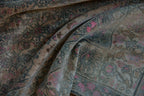 7x10.5 Vintage Distressed Bijar Carpet