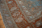 12.5x20 Vintage Distressed Bibikabad Carpet
