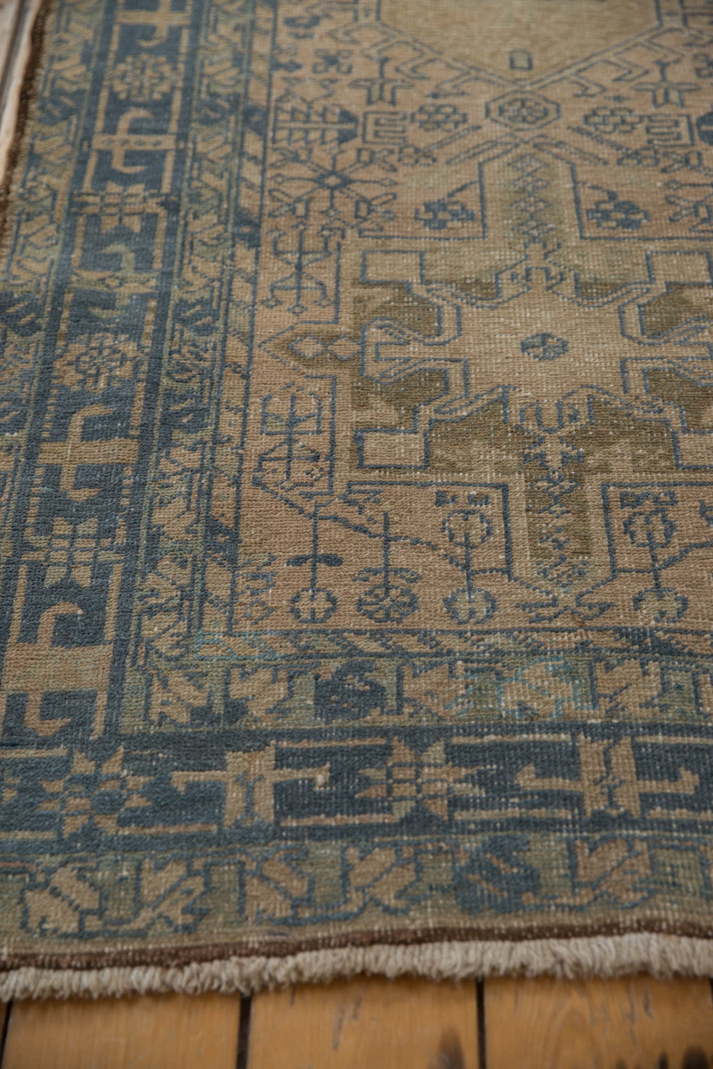 3x11 Vintage Distressed Karaja Rug Runner