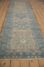 3x11 Vintage Distressed Karaja Rug Runner