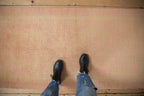 3x11.5 Vintage Distressed Oushak Rug Runner