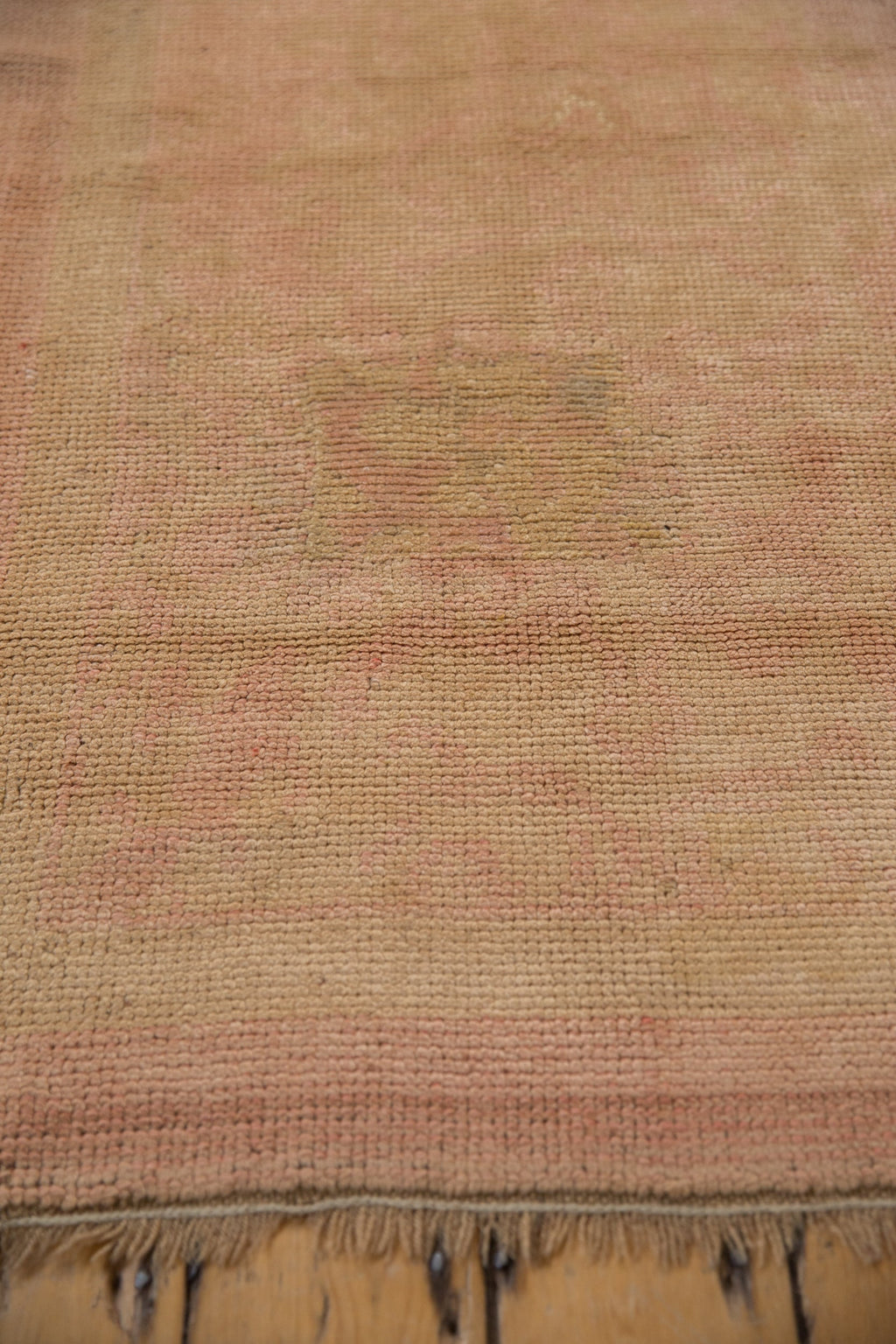 3x11.5 Vintage Distressed Oushak Rug Runner