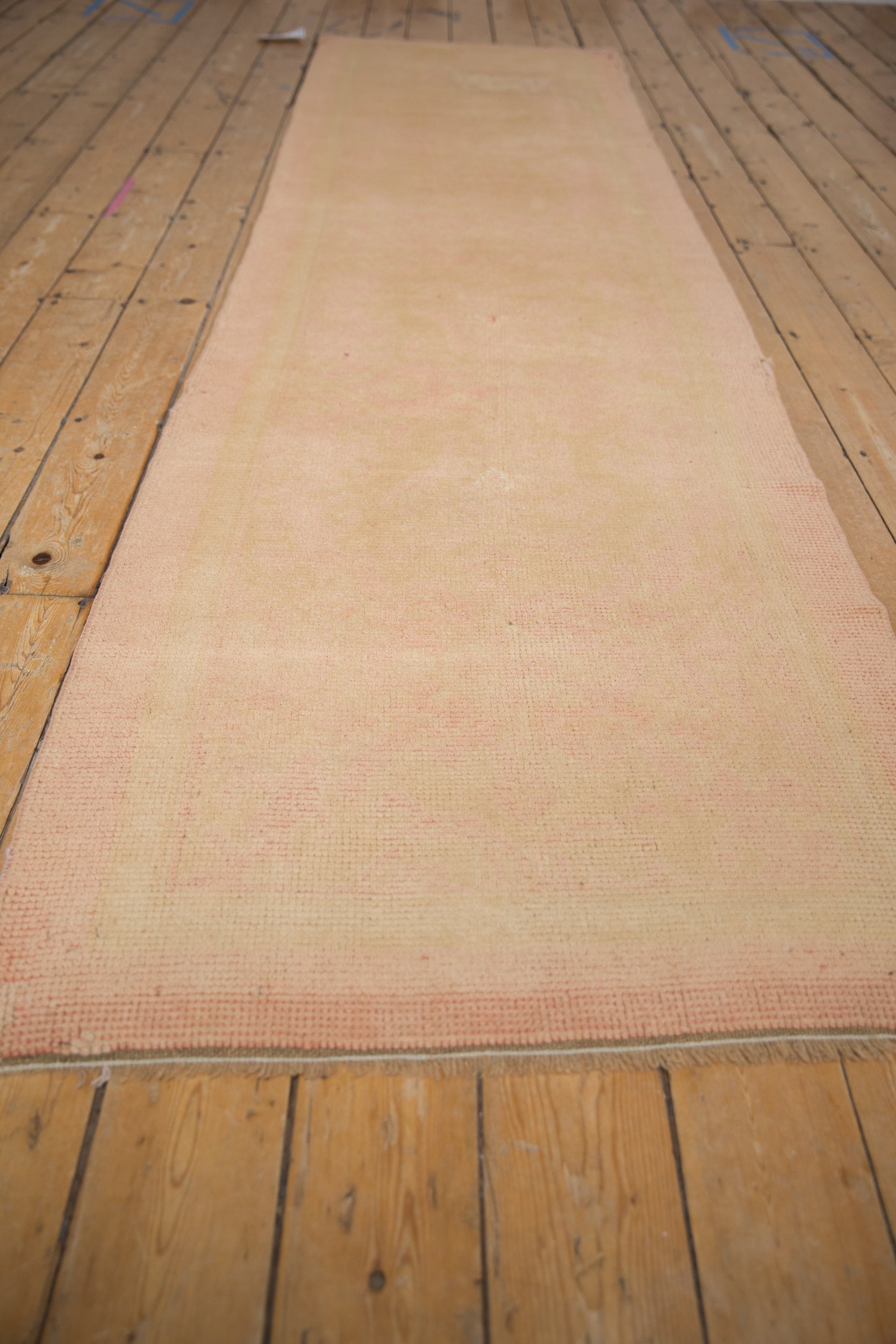 3x11.5 Vintage Distressed Oushak Rug Runner