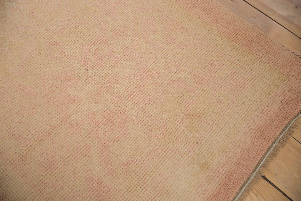 3x11.5 Vintage Distressed Oushak Rug Runner