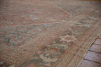 10.5x13 Vintage Distressed Mahal Carpet