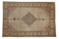 8x12 Vintage Distressed Tabriz Carpet