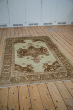 5x7 Vintage Distressed Oushak Rug