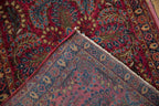 2.5x5 Vintage American Sarouk Rug Runner