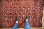 3.5x5.5 Vintage Belouch Rug