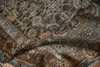 3.5x6 Vintage Distressed Malayer Rug