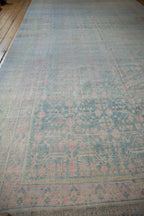 9x17.5 Vintage Distressed Khotan Carpet
