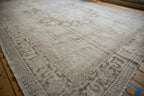 8.5x11.5 Vintage Distressed Oushak Carpet