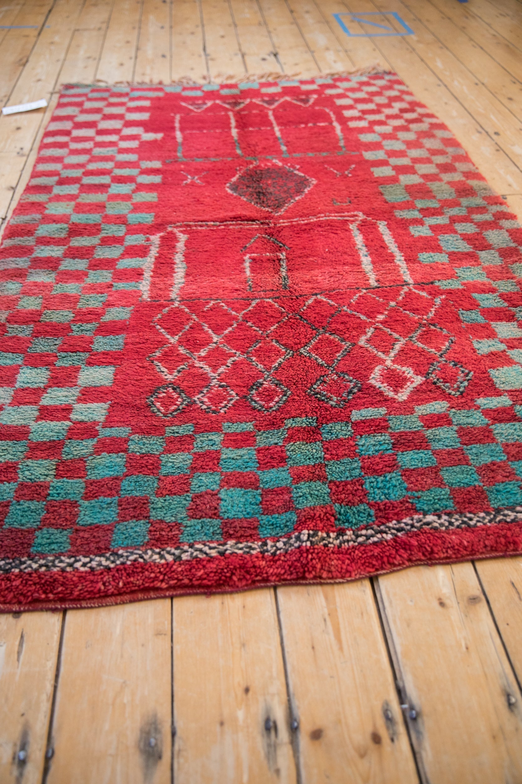 4x6.5 Vintage Moroccan Rug