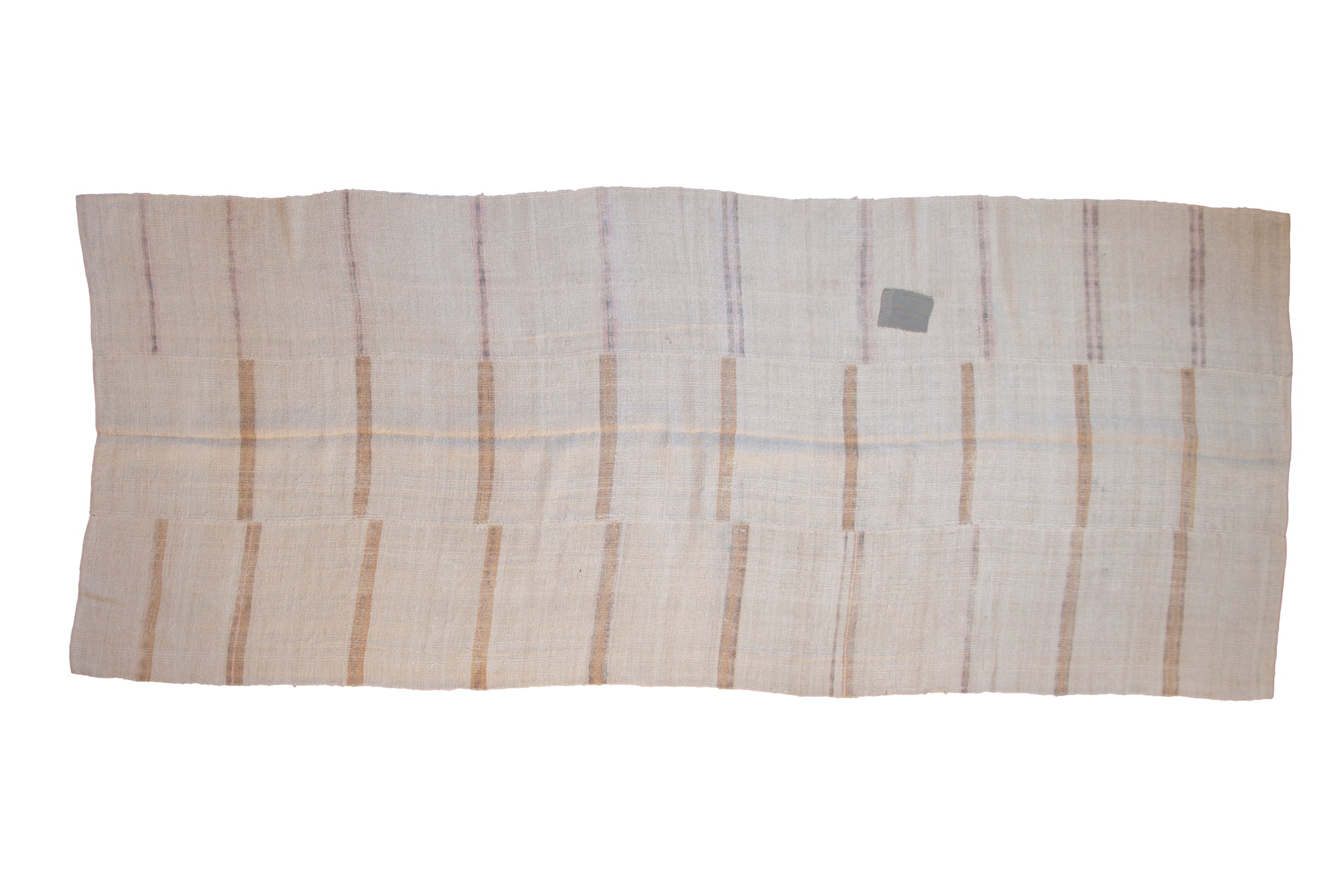 5.5x13.5 Vintage Distressed Hemp Kilim Rug Runner