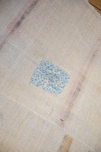 5.5x13.5 Vintage Distressed Hemp Kilim Rug Runner