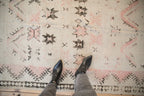 4.5x9 Vintage Distressed Moroccan Rug Runner