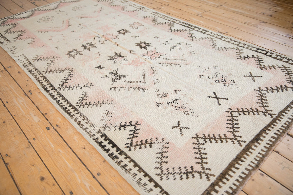 4.5x9 Vintage Distressed Moroccan Rug Runner