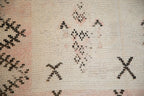 4.5x9 Vintage Distressed Moroccan Rug Runner