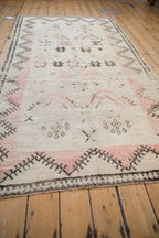 4.5x9 Vintage Distressed Moroccan Rug Runner