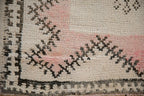 4.5x9 Vintage Distressed Moroccan Rug Runner