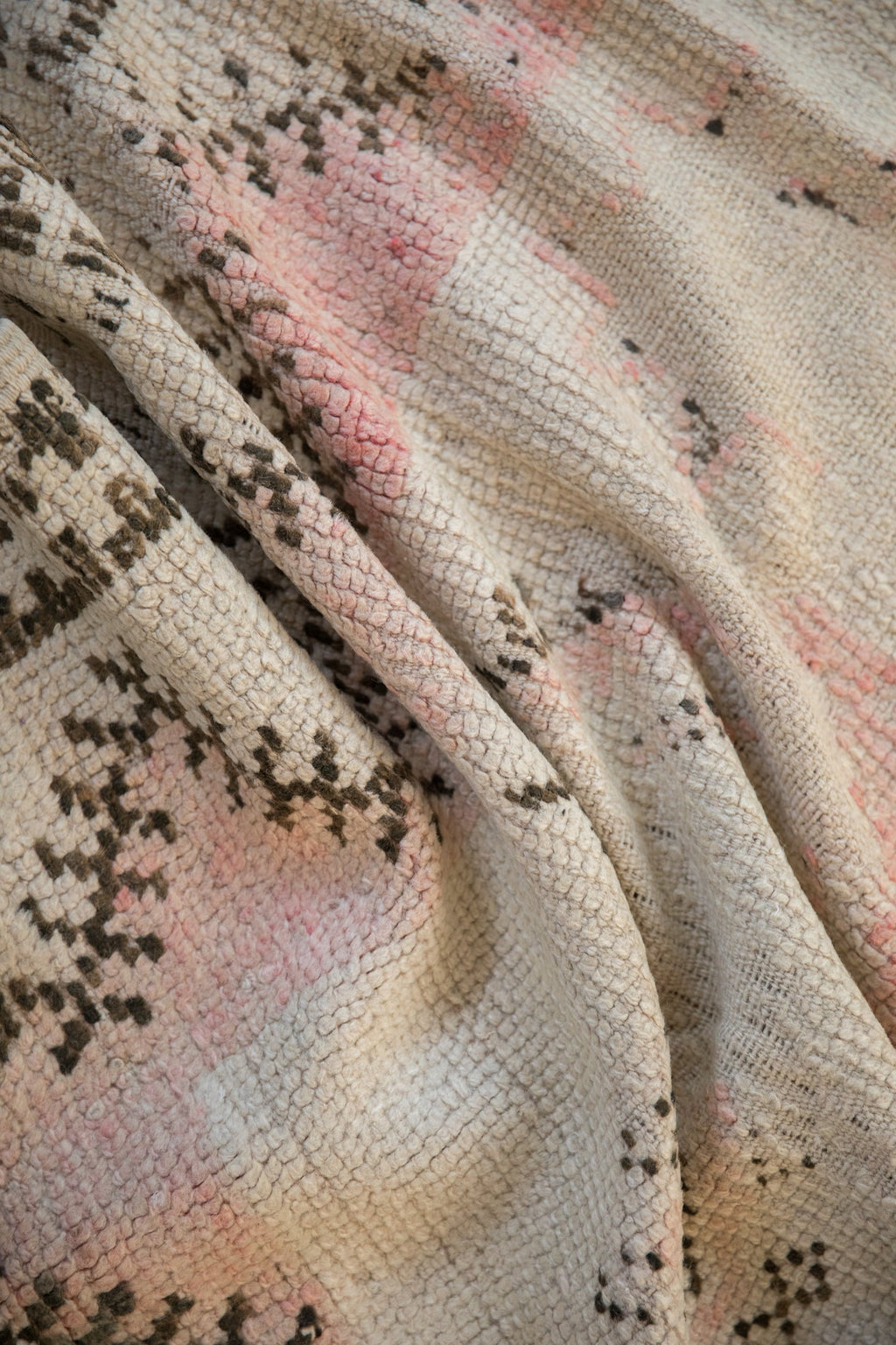 4.5x9 Vintage Distressed Moroccan Rug Runner