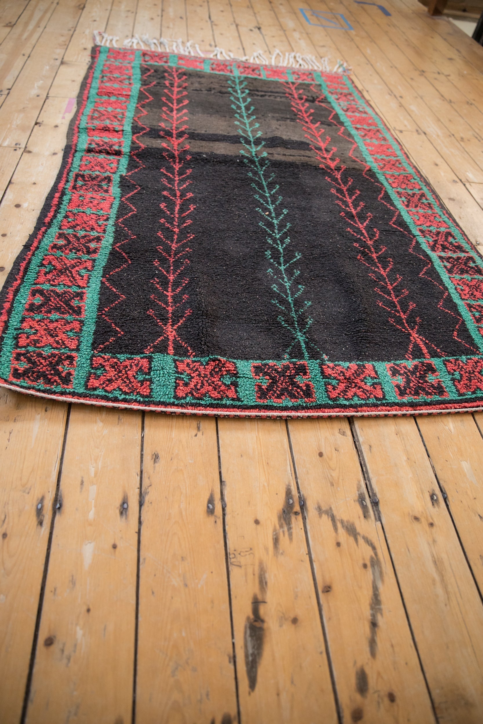 4.5x7 Vintage Moroccan Rug