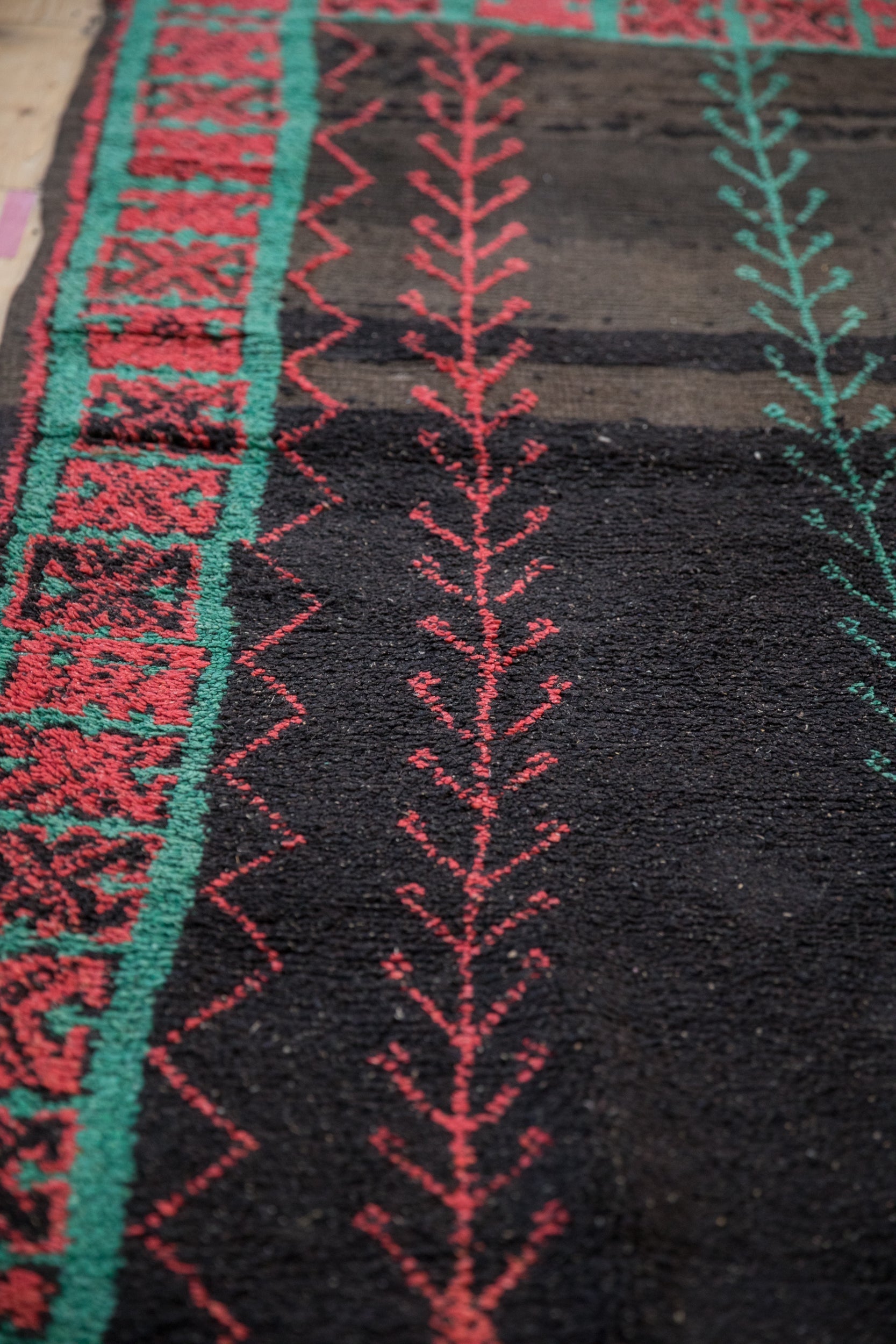 4.5x7 Vintage Moroccan Rug