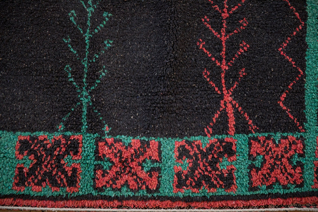 4.5x7 Vintage Moroccan Rug