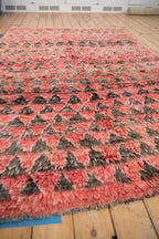 6x9.5 Vintage Moroccan Carpet