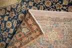 8.5x11 Vintage Distressed Tabriz Carpet