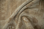 8x10.5 Vintage Distressed Kars Carpet